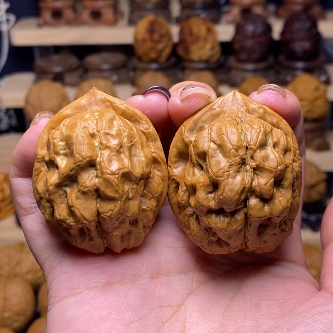 文玩核桃把件Z金蟾疙瘩包40…………