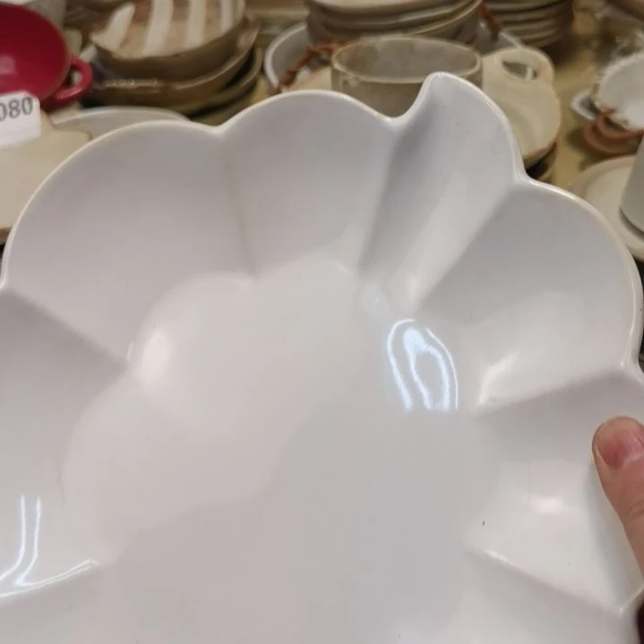 瓷片微瑕初恋系列十寸大盘两个一组