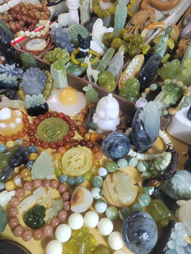 纯天然奇石玉石各种吊坠手把件小摆件