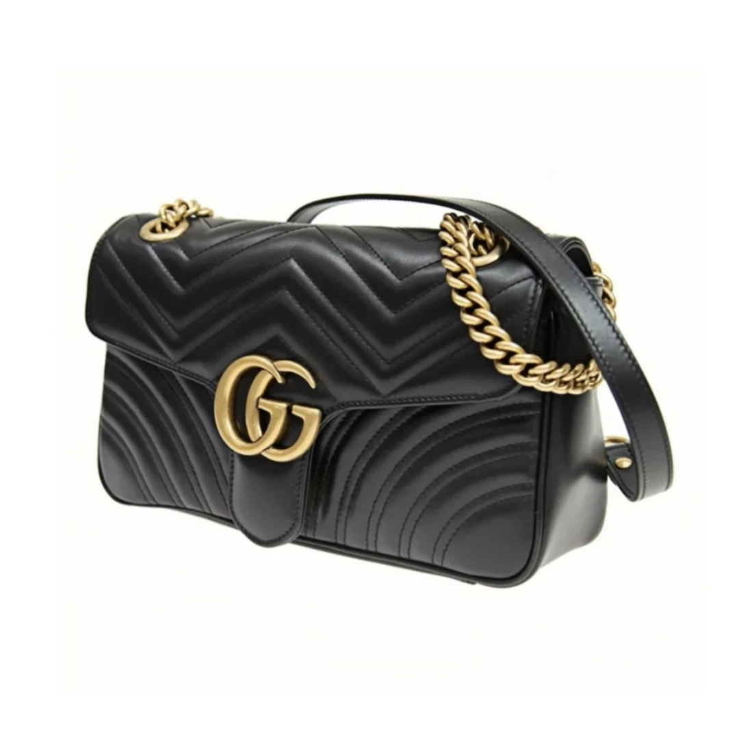 95新 GUCCI/古驰 古驰马蒙 黑色 26-G2573