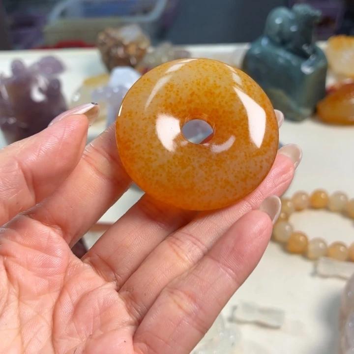 玛瑙/玉髓未镶嵌吊坠(不含链)
