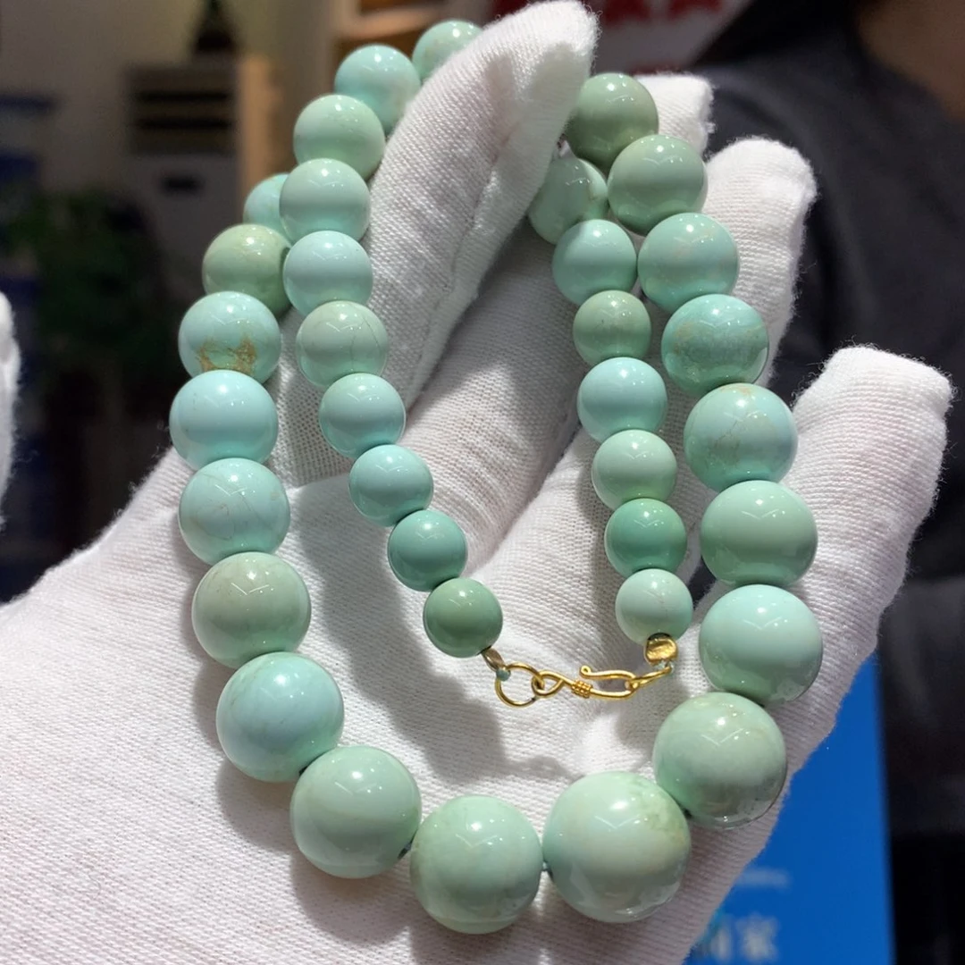 未镶嵌绿松石锁骨链