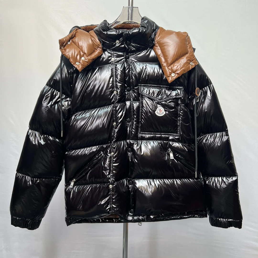 MONCLER 男士连帽三穿羽绒服 三色可选 tz6150aa