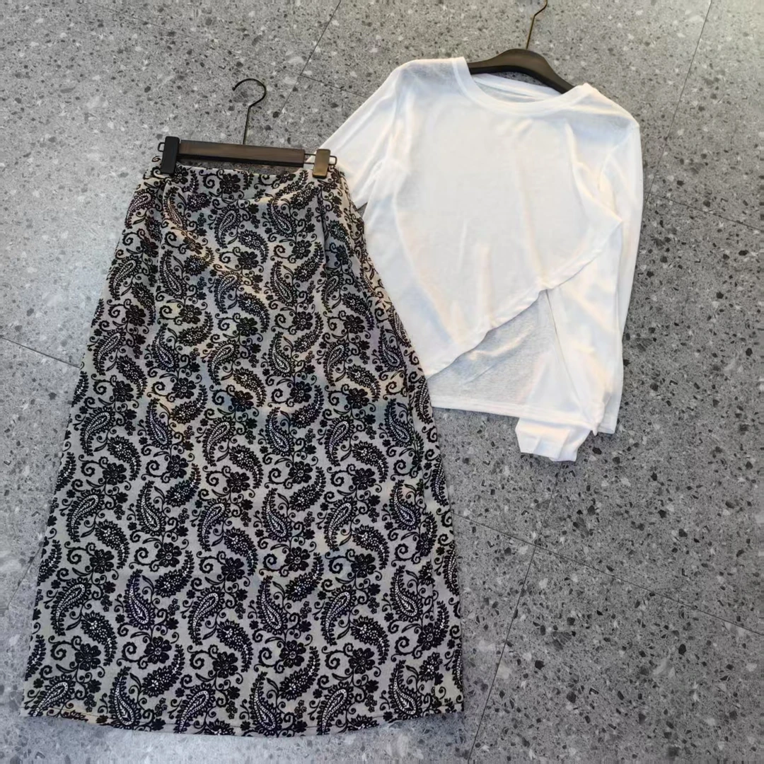 3492高奢女款时尚套装SXZY-CD