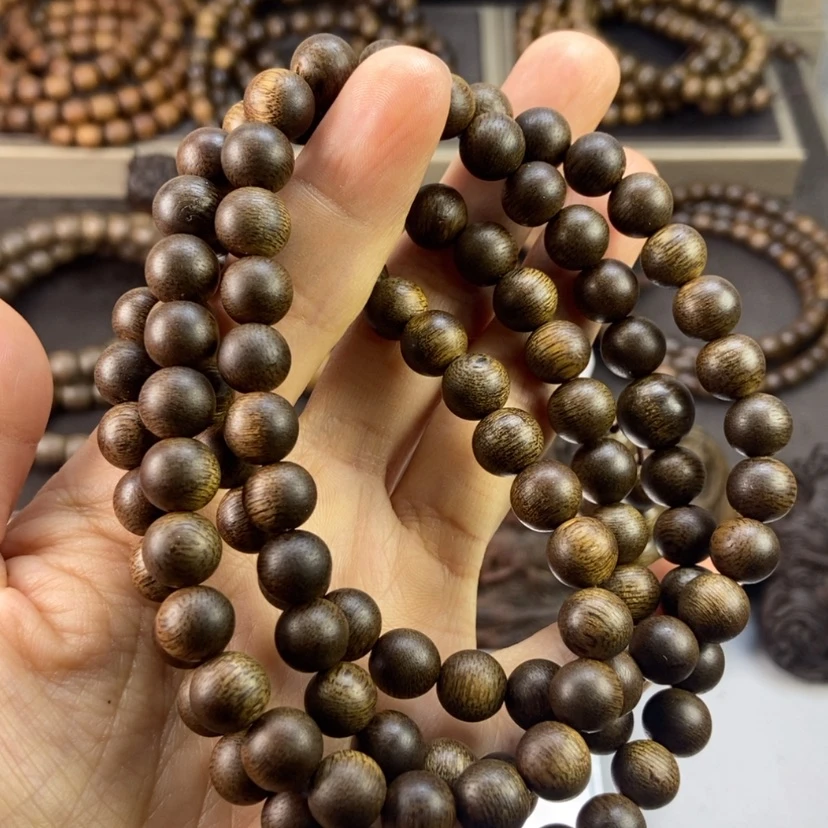 【闪购商品】沉香手串一**心越南白棋