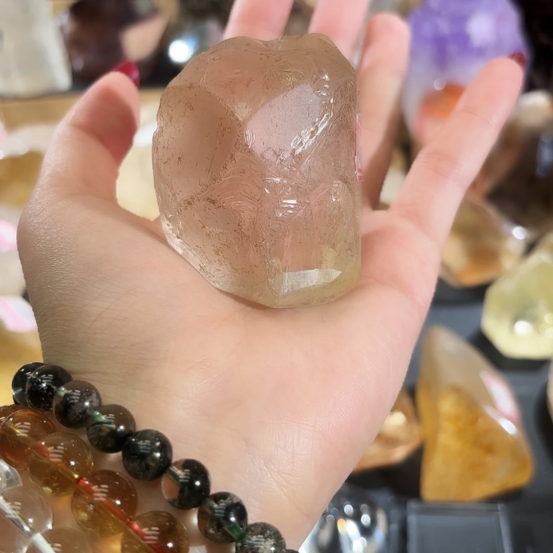 未镶嵌水晶手链原石