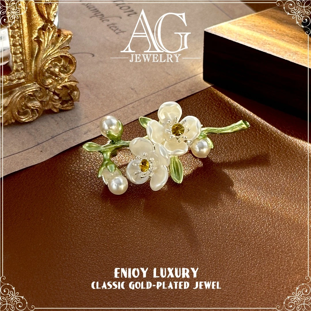 【晴空翠影】意☆Atom&Gallther时尚胸针Z-8847