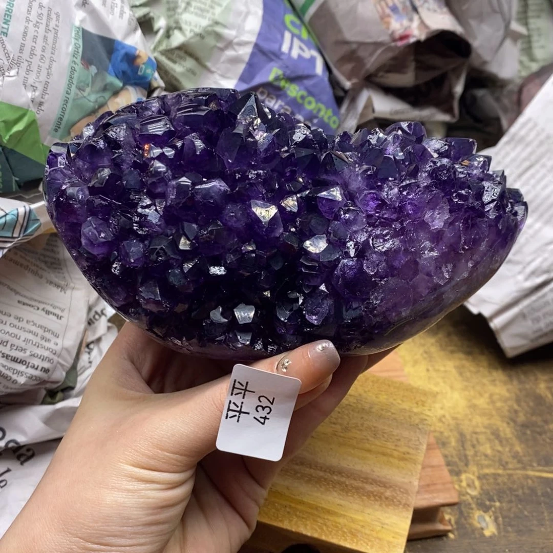 水晶乌拉圭未镶嵌