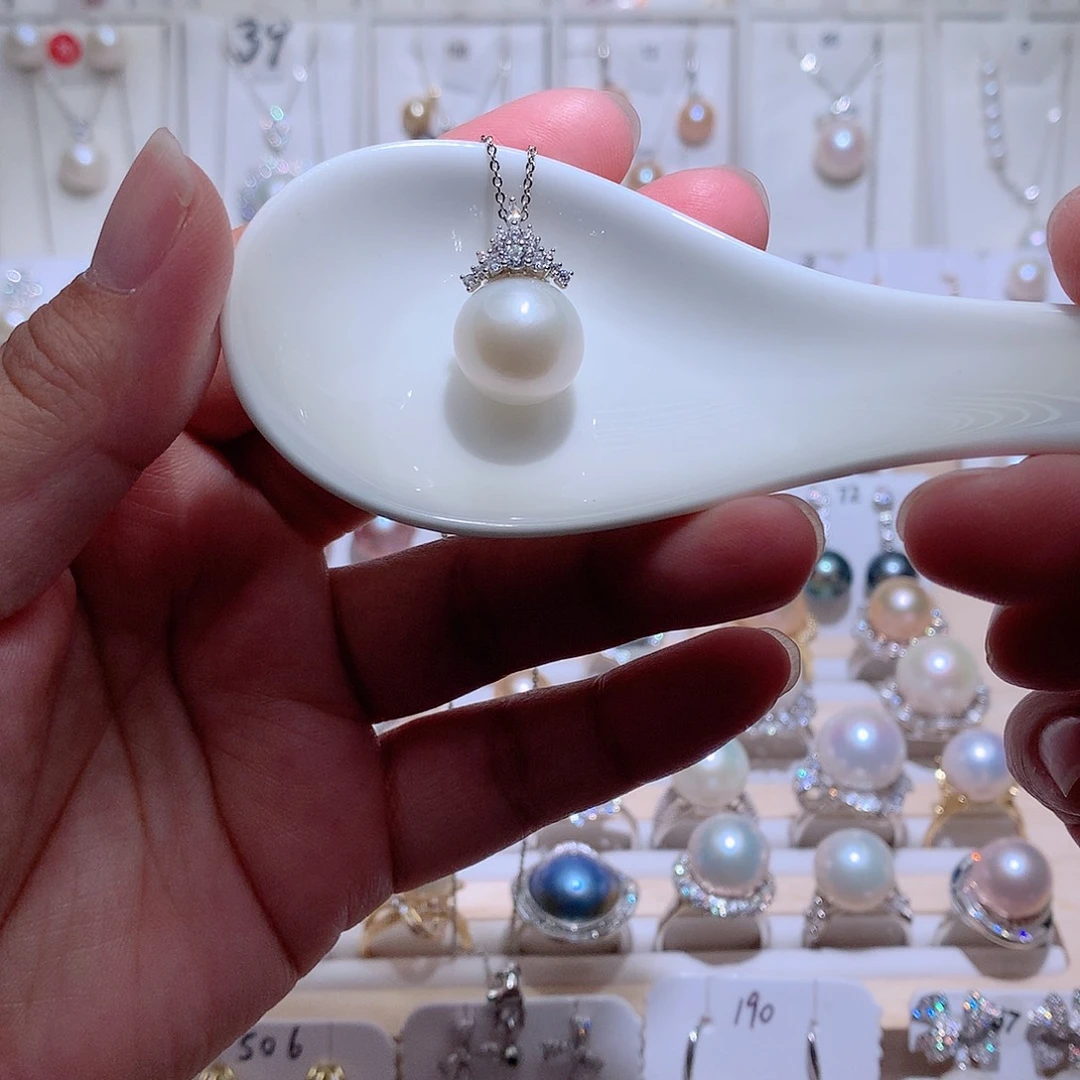 淡水珍珠未镶嵌吊坠(赠链)CC14