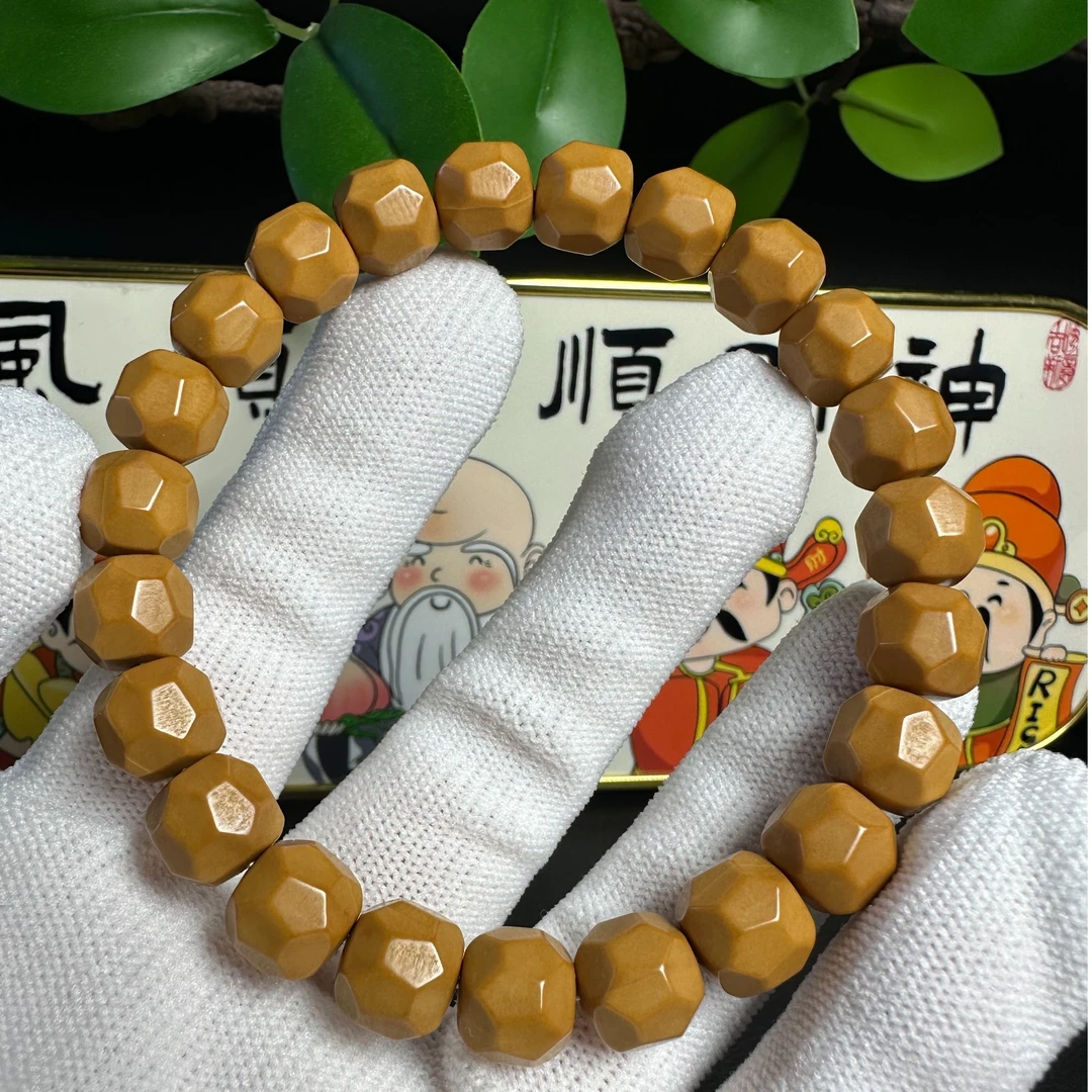 予禧文玩 新款钻面魔方无相 全品雕刻款猴头手串