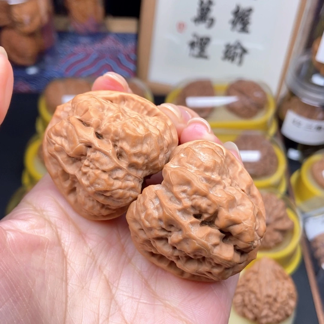 把件文玩核桃42蛤蟆头