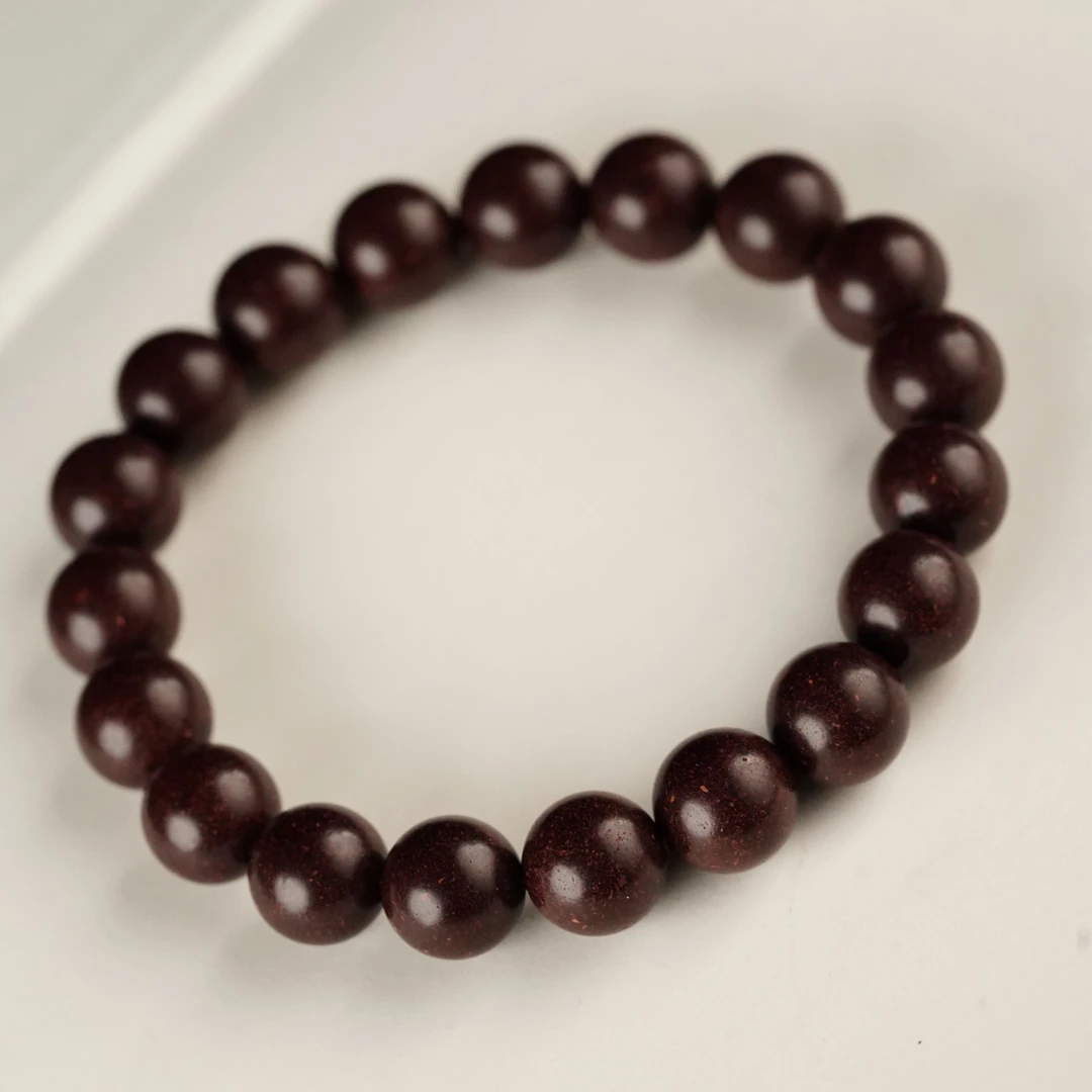 【森度SinDo】红降合香珠10/12/15mm单圈手串