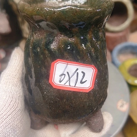 粗陶花盆手工花盆制作