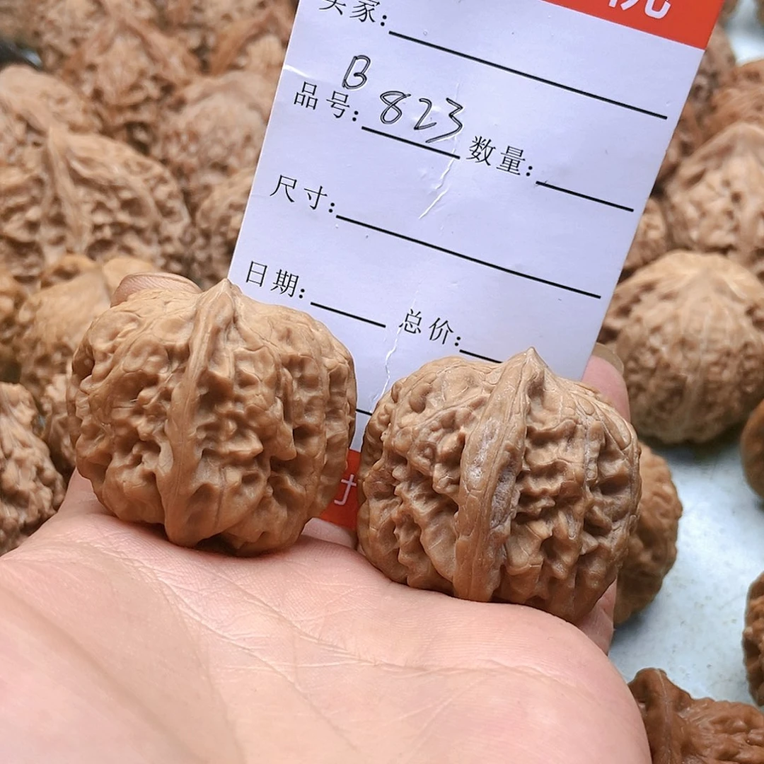 把件桃核823号方金蝉37尺蜡皮
