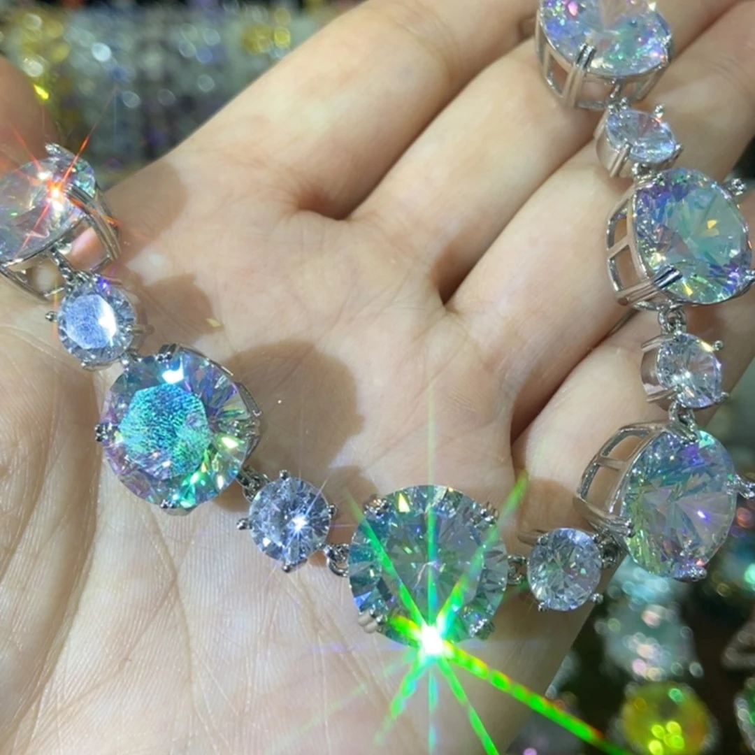 66锆石（处理）手链