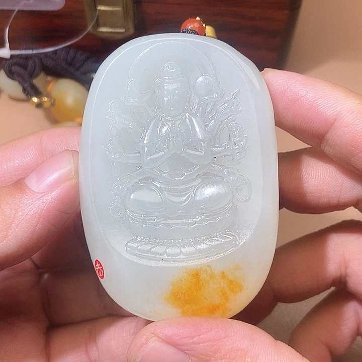 和田玉颈饰未镶嵌HX