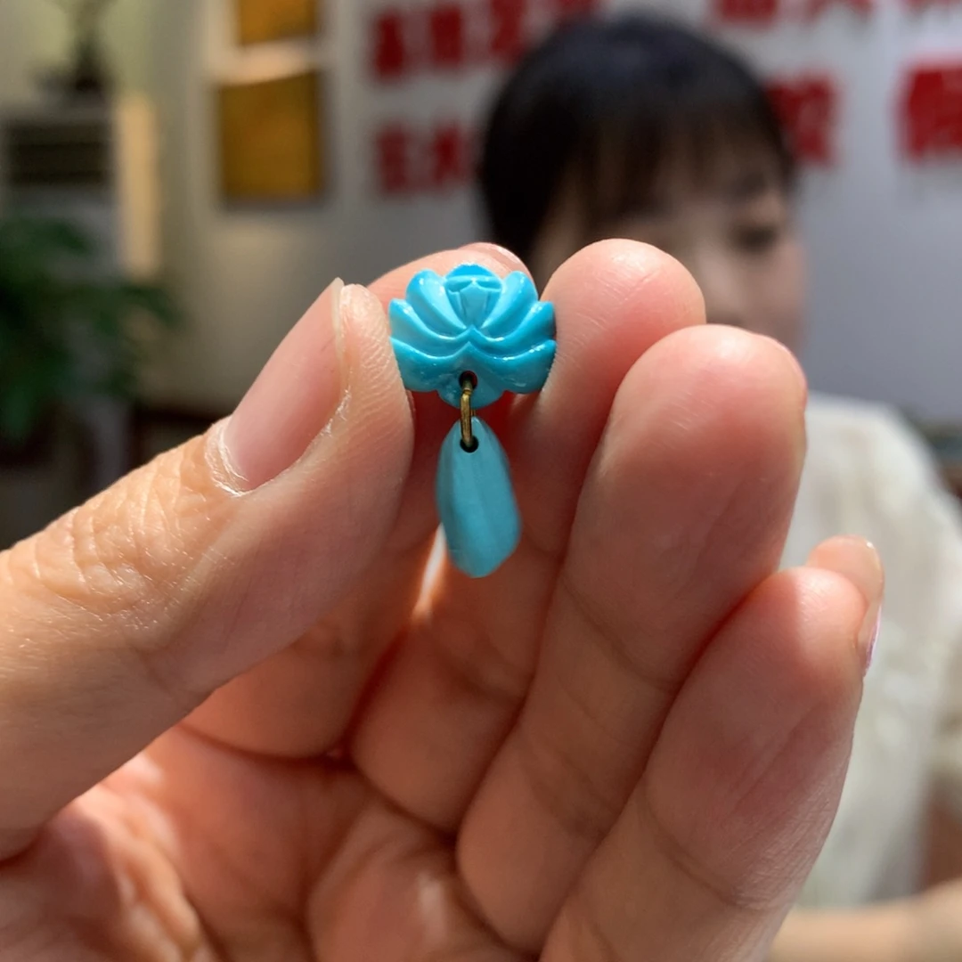 绿松石未镶嵌配饰