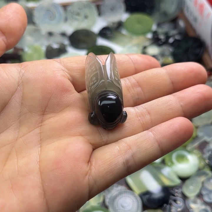 岫玉未镶嵌吊坠(不含链)