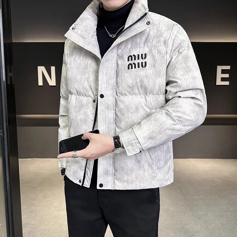 CQV羽绒服男士冬季新款立领潮牌痞帅高端保暖防寒内胆加厚外套潮