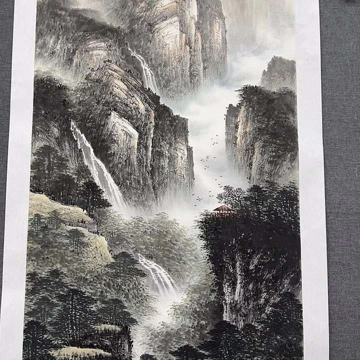 国画书画作品多次