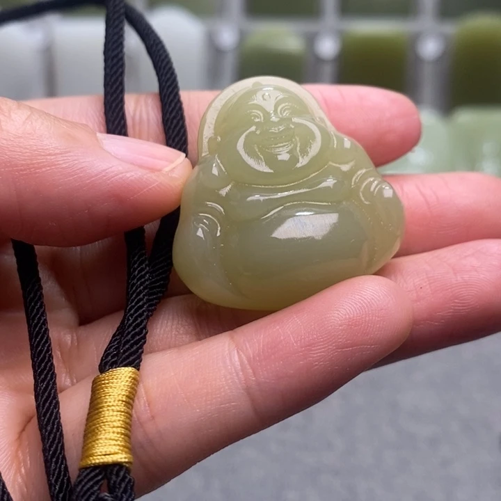 立体双面工弥勒佛
