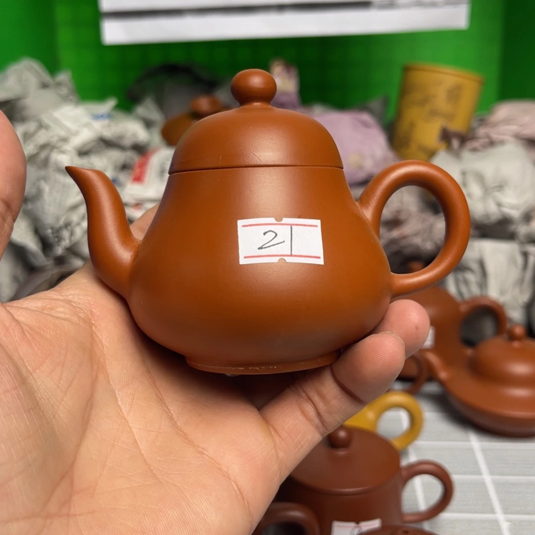 （闪购）紫砂潮州手拉壶，微瑕，不退不换（慎拍）