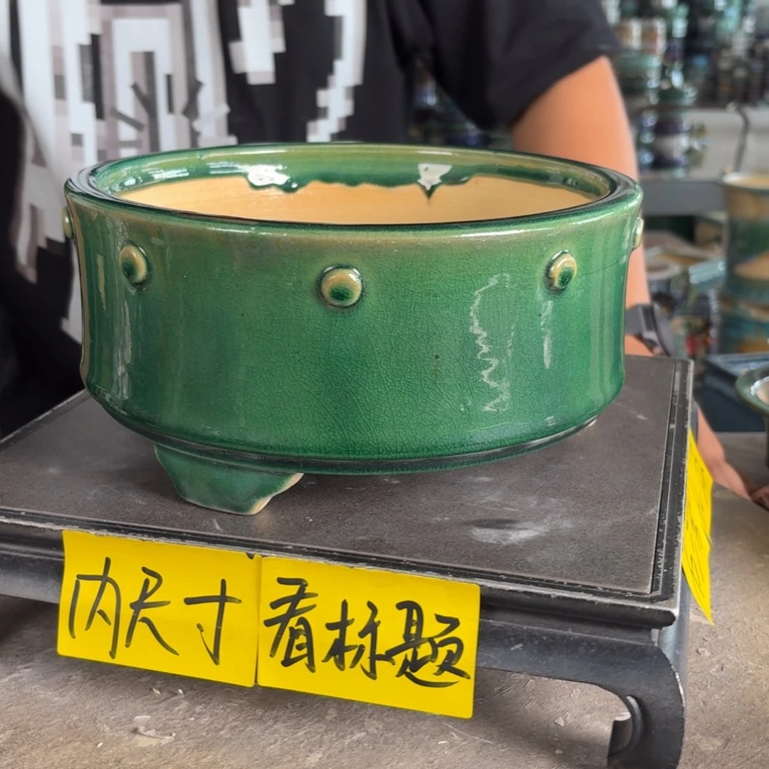 。一风堂石湾花盆 内22*9
