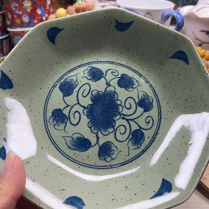 瓷片中*蓝清库存满18包邮，新疆西藏不包邮