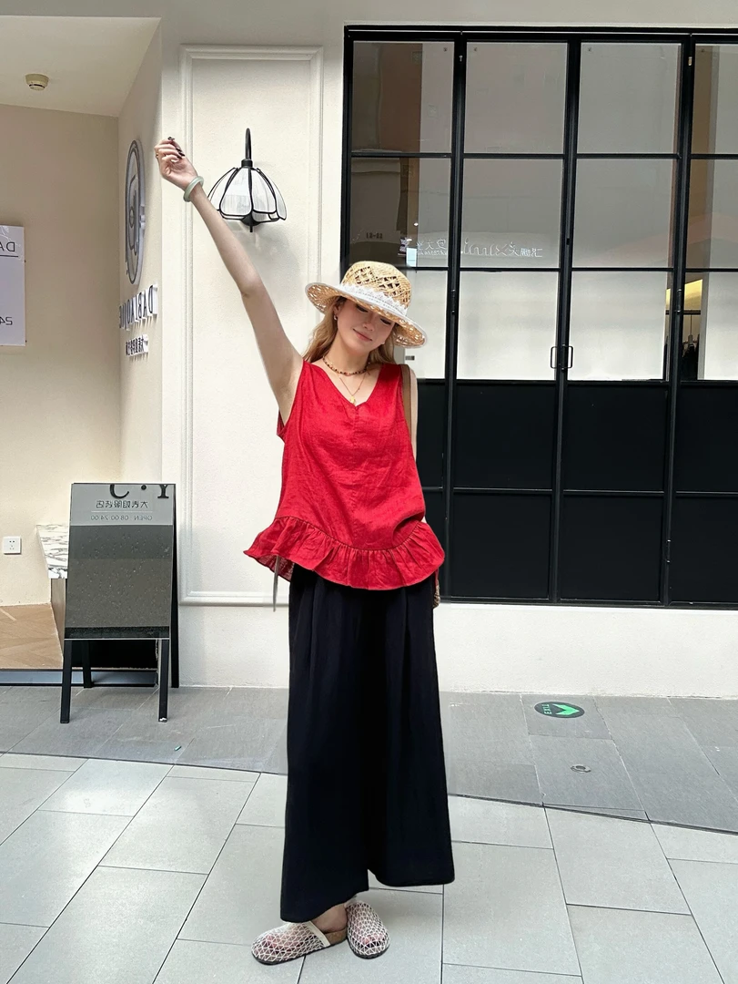 【M张小张CC】休闲百搭通勤阔腿裤5151