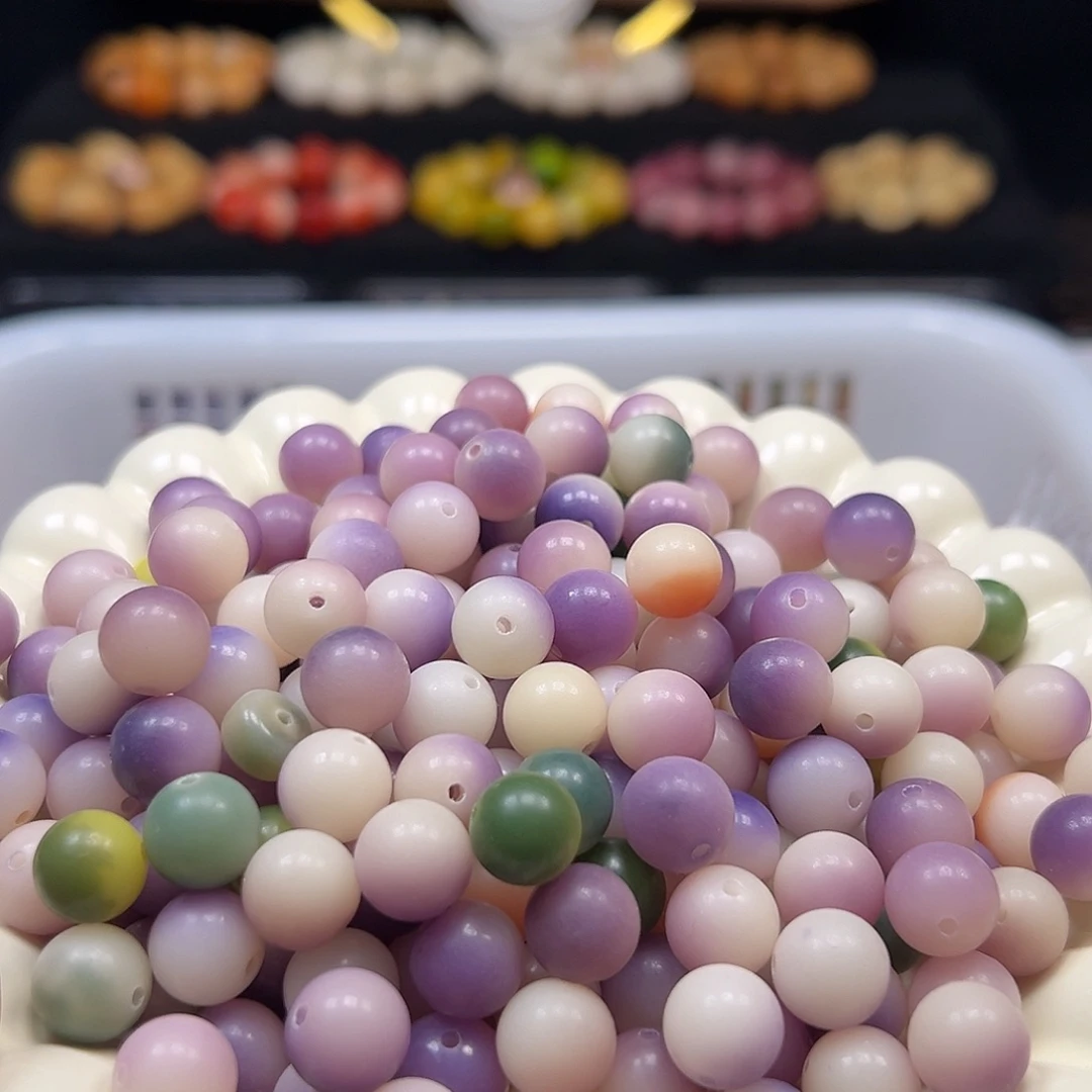 手串菩提根/象牙果卡11紫气东来多宝圆110颗