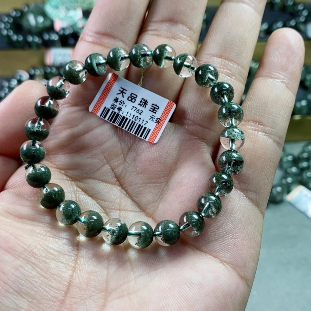 水晶手串未镶嵌怪****绿幽灵1110117