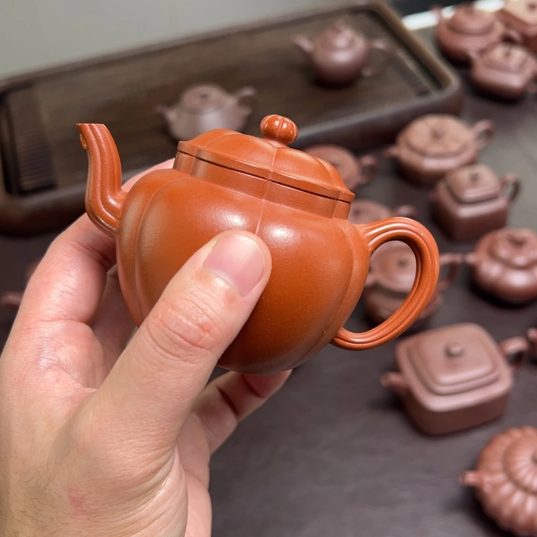 福***新茶壶紫砂宜兴紫砂壶的制作