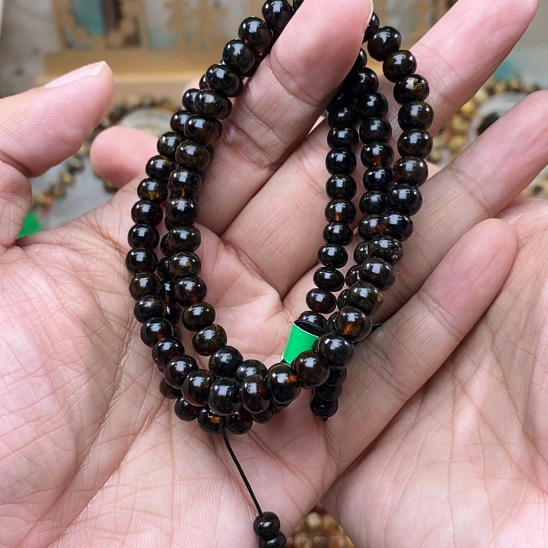 琥珀未镶嵌手链6翳