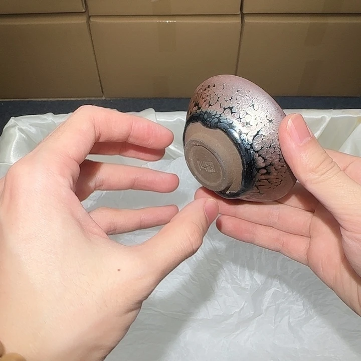 茶盏微瑕建盏，介意勿拍