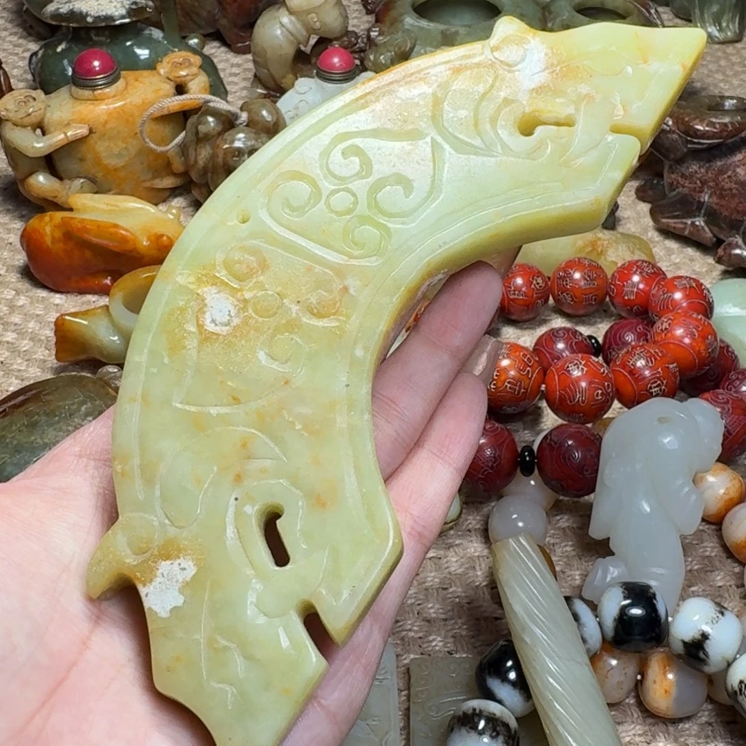 白玉菩提吊坠挂件