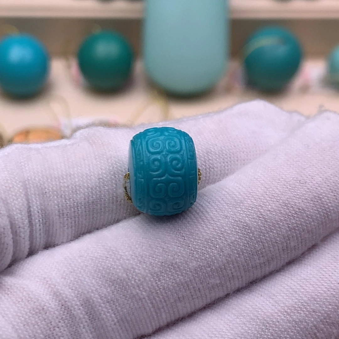 绿松石未镶嵌珠宝奇石12.5尺寸