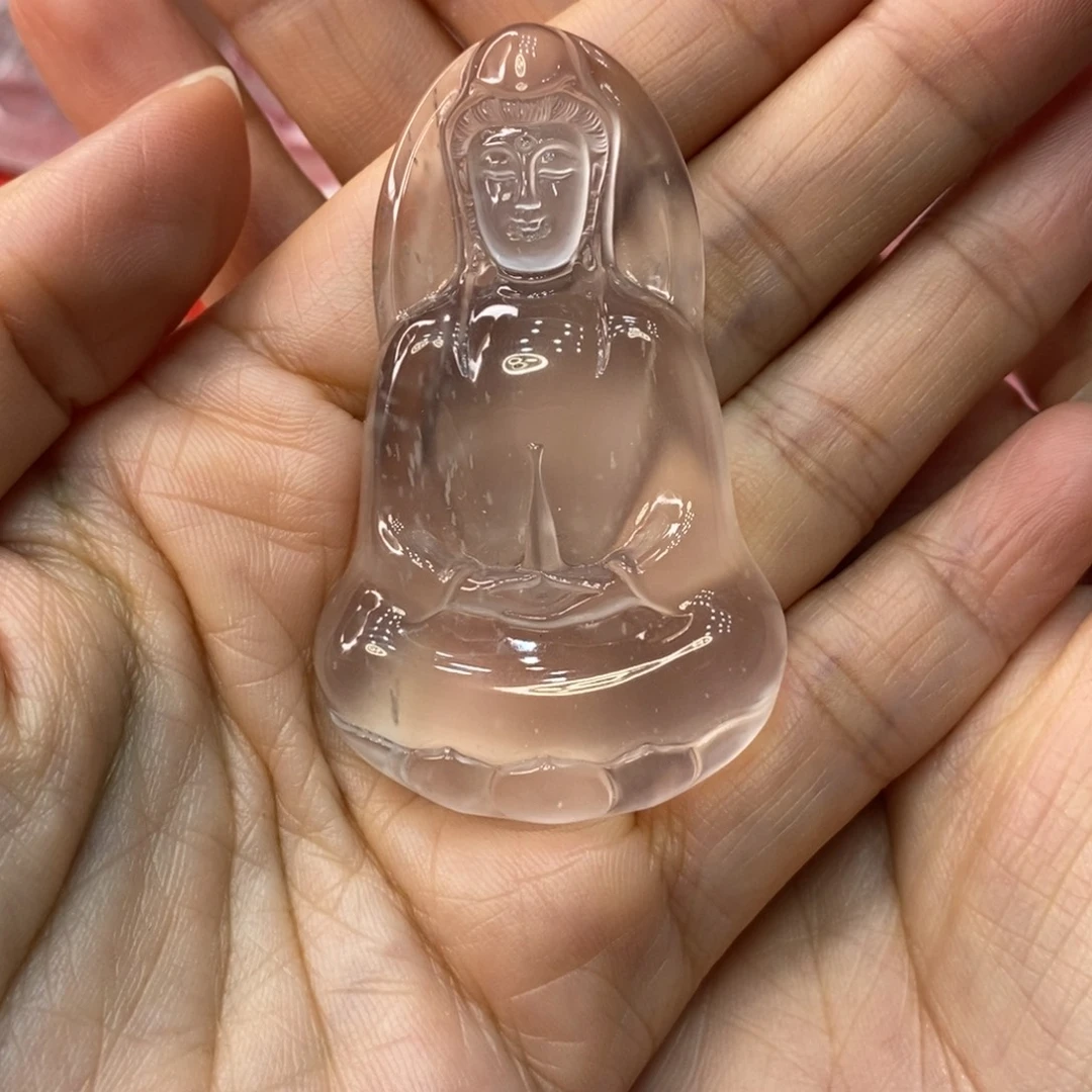 地***瓜石英质玉未镶嵌吊坠