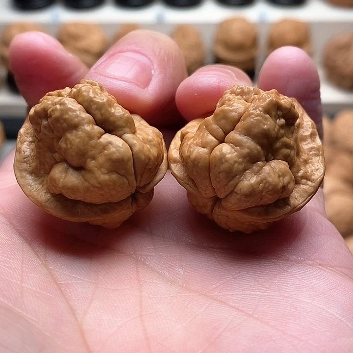 文玩核桃把件江****祥……………………