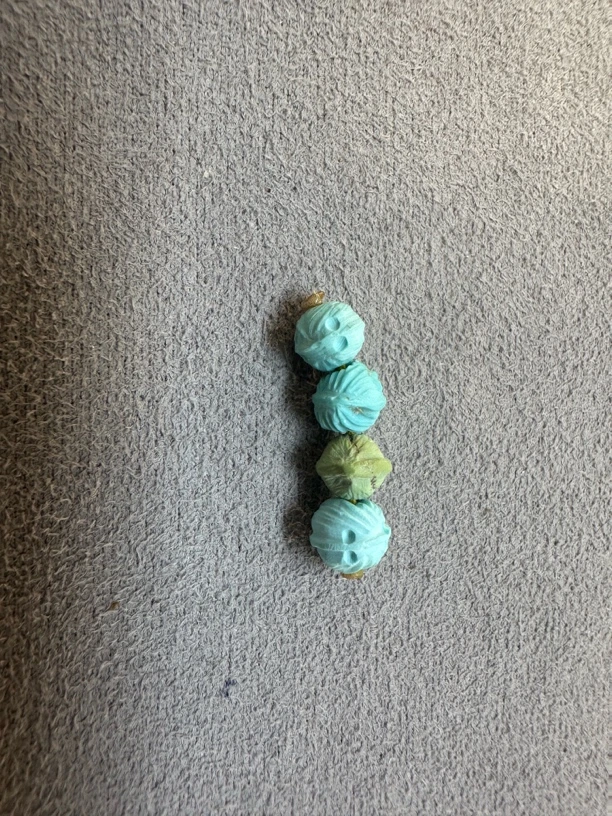 原矿绿松石百香籽尺寸5➕有瑕