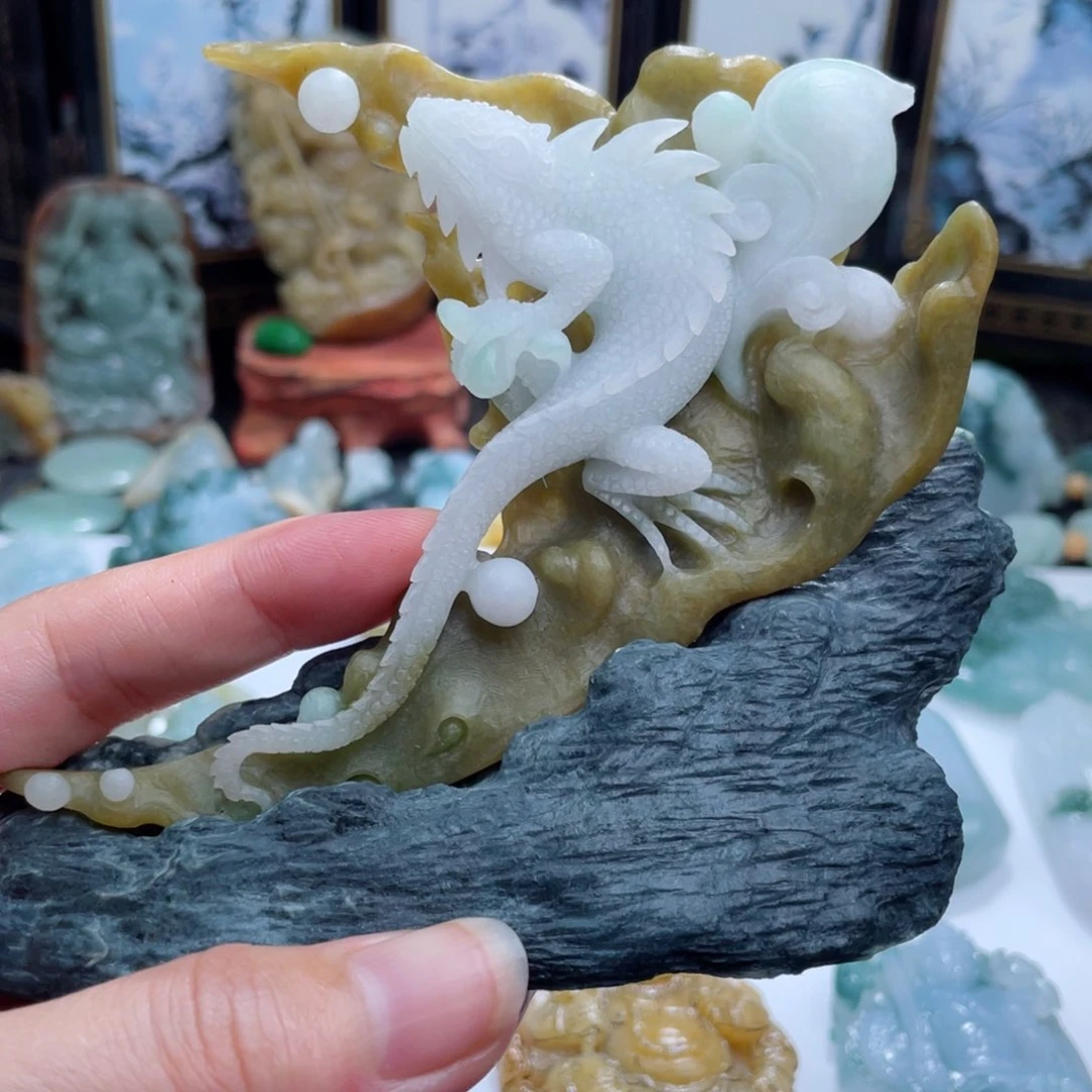 定制翡翠未镶嵌毛货