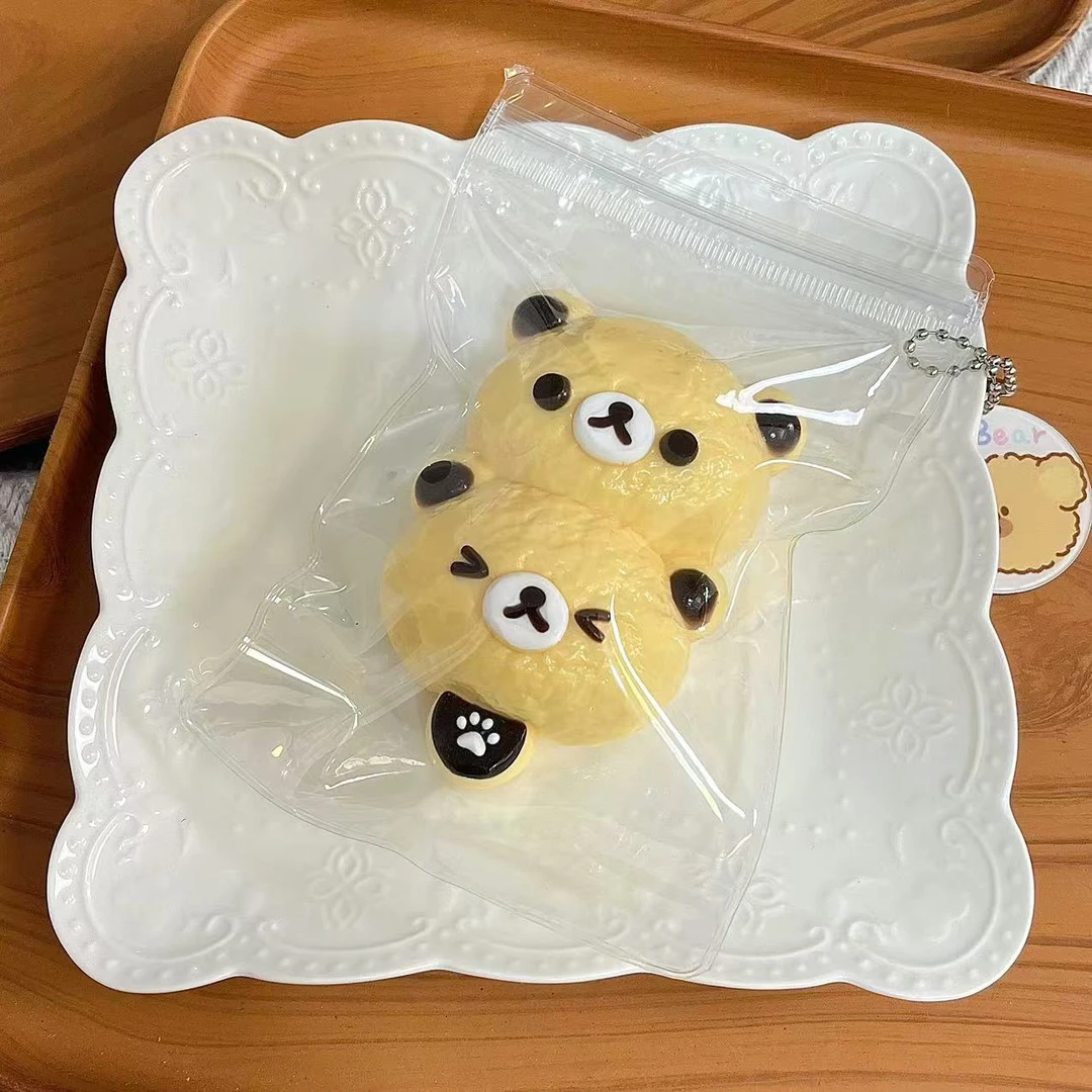 【团子串】现货捏捏乐食品级硅胶纯手工制作解压玩具手工DIY