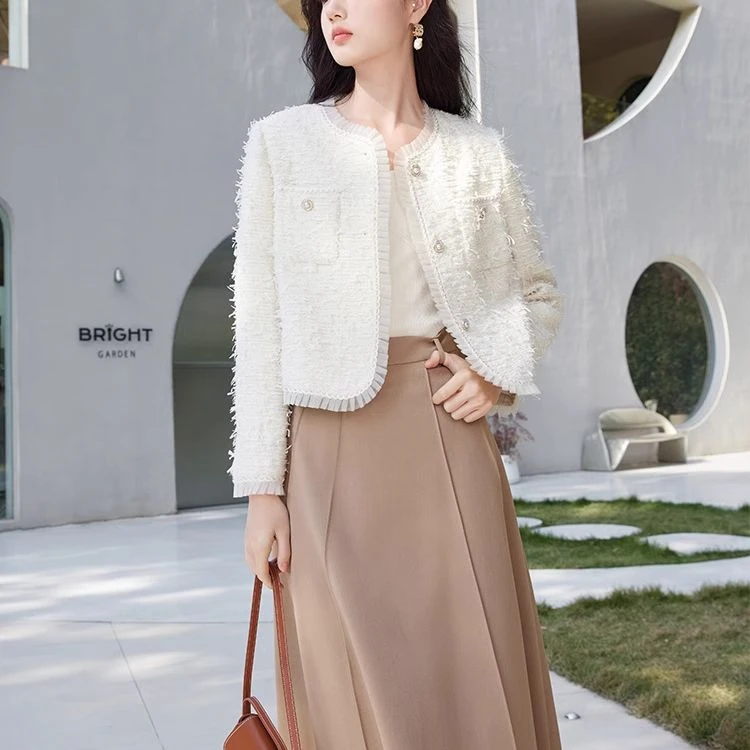 【直播专享】J833150短外套 香影法式小香风外套女短款春秋新款高