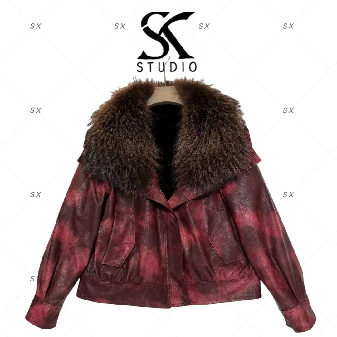 8625轻奢女款时尚上衣（貉子毛）SXZY-2506