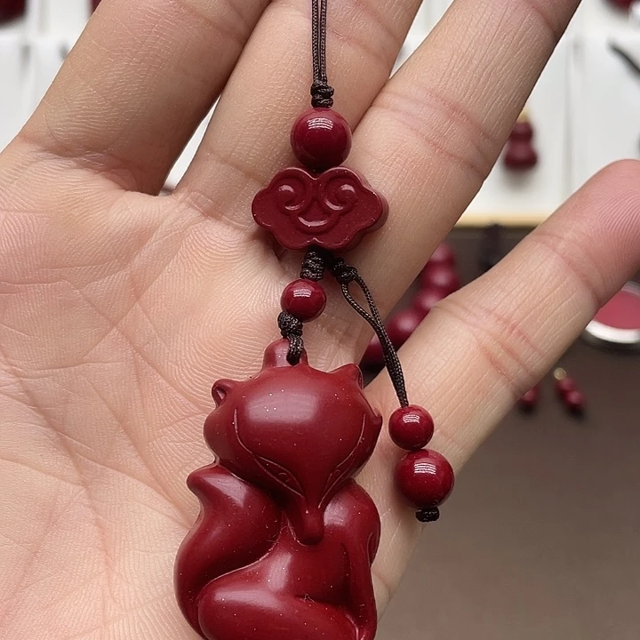 紫砂手机挂钥匙扣