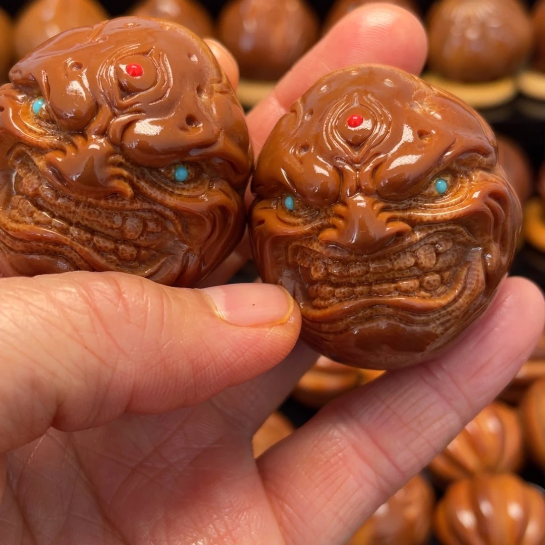 橄榄核手串/手链还**尚恶僧一对218