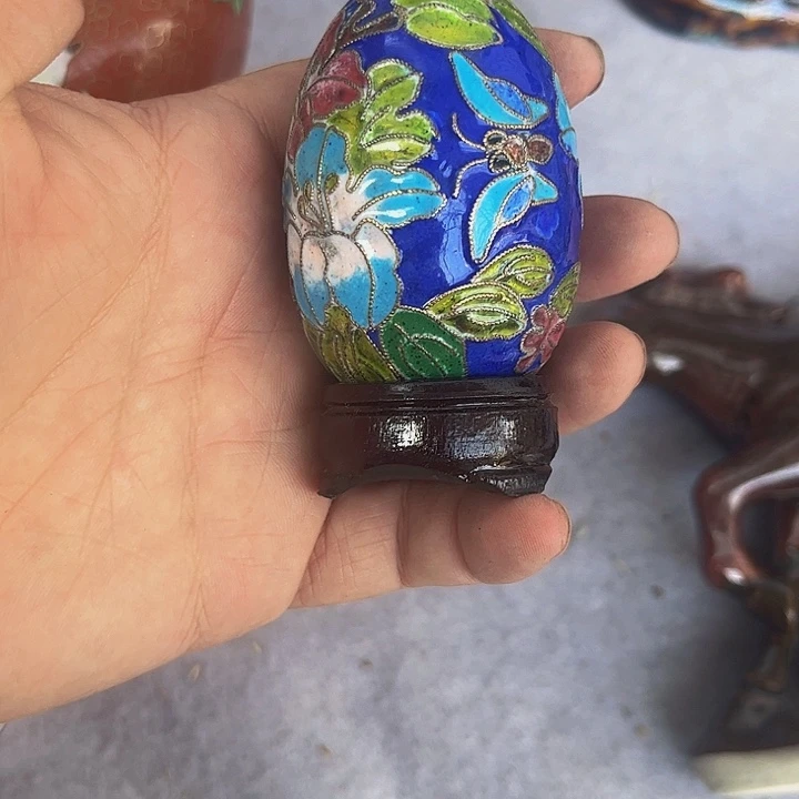 摆件，烧制问题都是正常的28景泰蓝