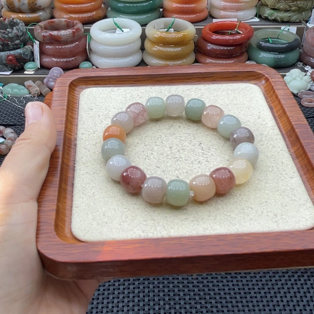 石英质玉未镶嵌手镯