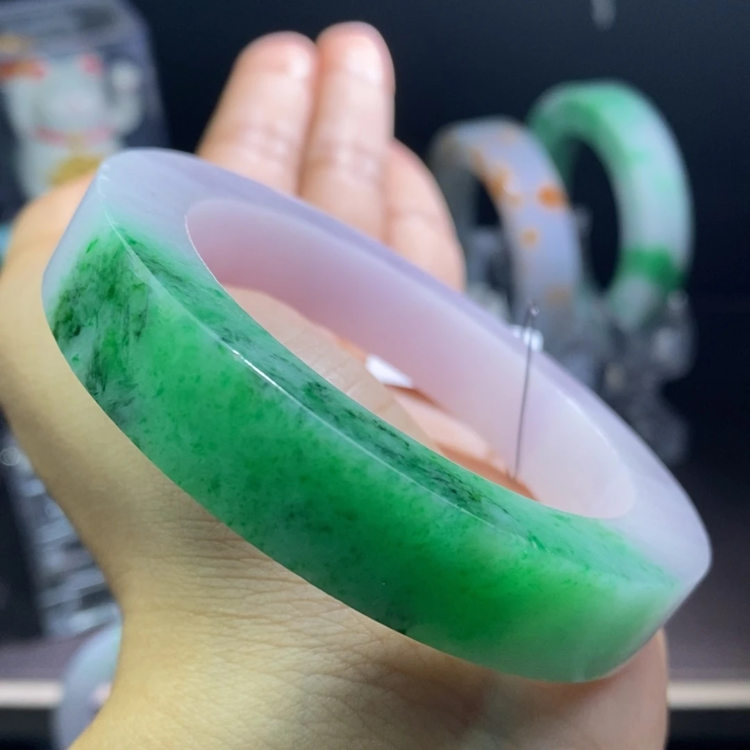 定制翡翠翡翠手镯56-62未镶嵌