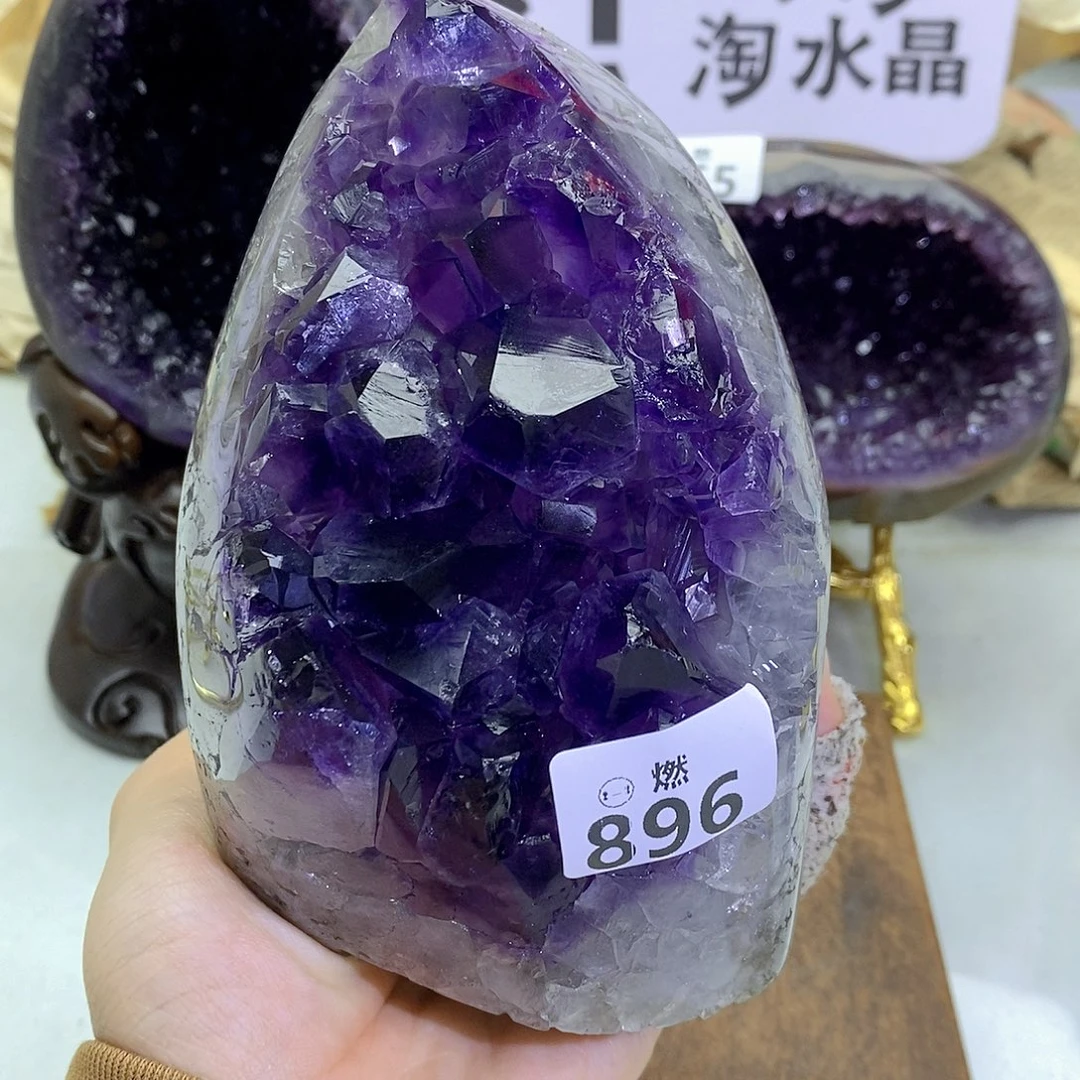 大型摆件（非配饰）紫晶未镶嵌