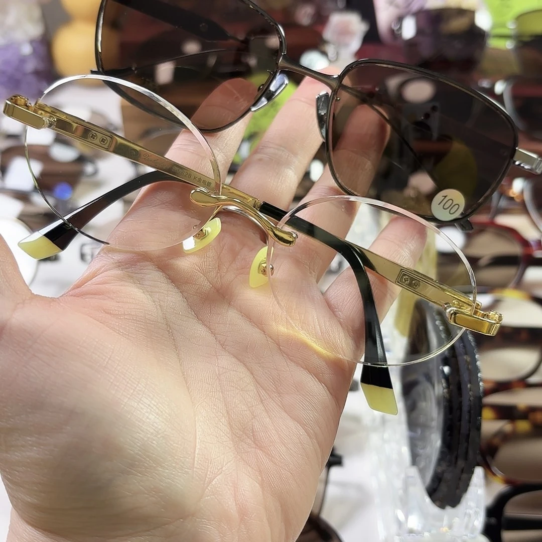 分体款两副天然石水晶